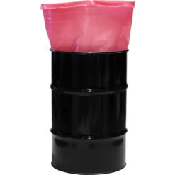 30 Gallon (18" X 28") 15 Mil LDPE Straight Sided Anti-static Drum Liner -Pagagoo Shop 77w30a 4