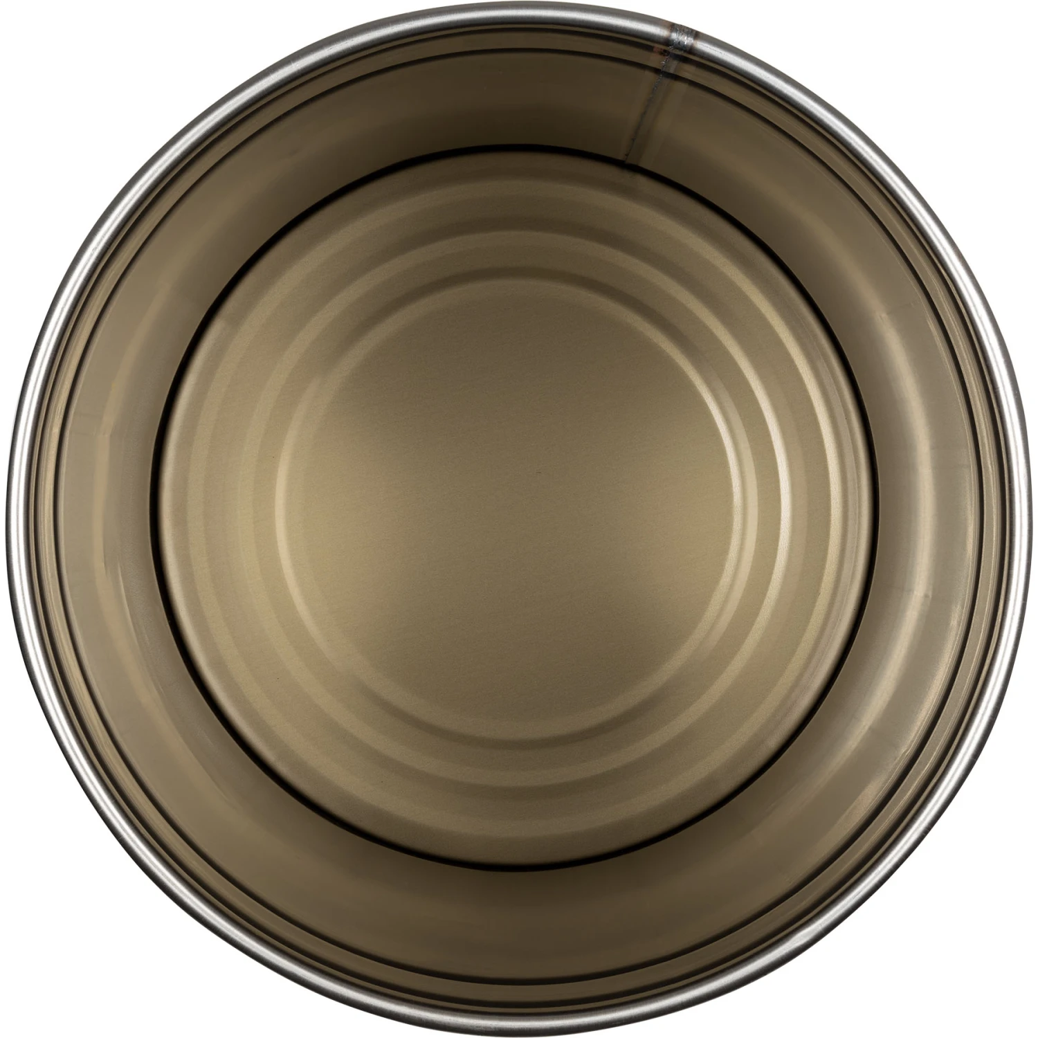 7 Gallon Black/Gray Open Head Steel Pail (NA/28/26 Gauge), Unlined, No Cover, Ears, Or Handles - Image 2