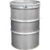 85 Gallon Stainless Steel Drum, UN Rated, Cover W/Bolt Ring, 2" & 3/4" Fittings -Pagagoo Shop 85 gallon stainless steel drum un rated cover with bolt ring 2 22 and 3 4 22 fittings 26bss9 1