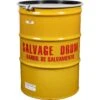 85 Gallon Steel Salvage Drum, UN Rated, L5-X Tan Phenolic Lined, Cover W/Bolt Ring Closure -Pagagoo Shop 85 gallon steel salvage drum un rated l5 x tan phenolic lined cover with bolt ring closure 26wy8d 1