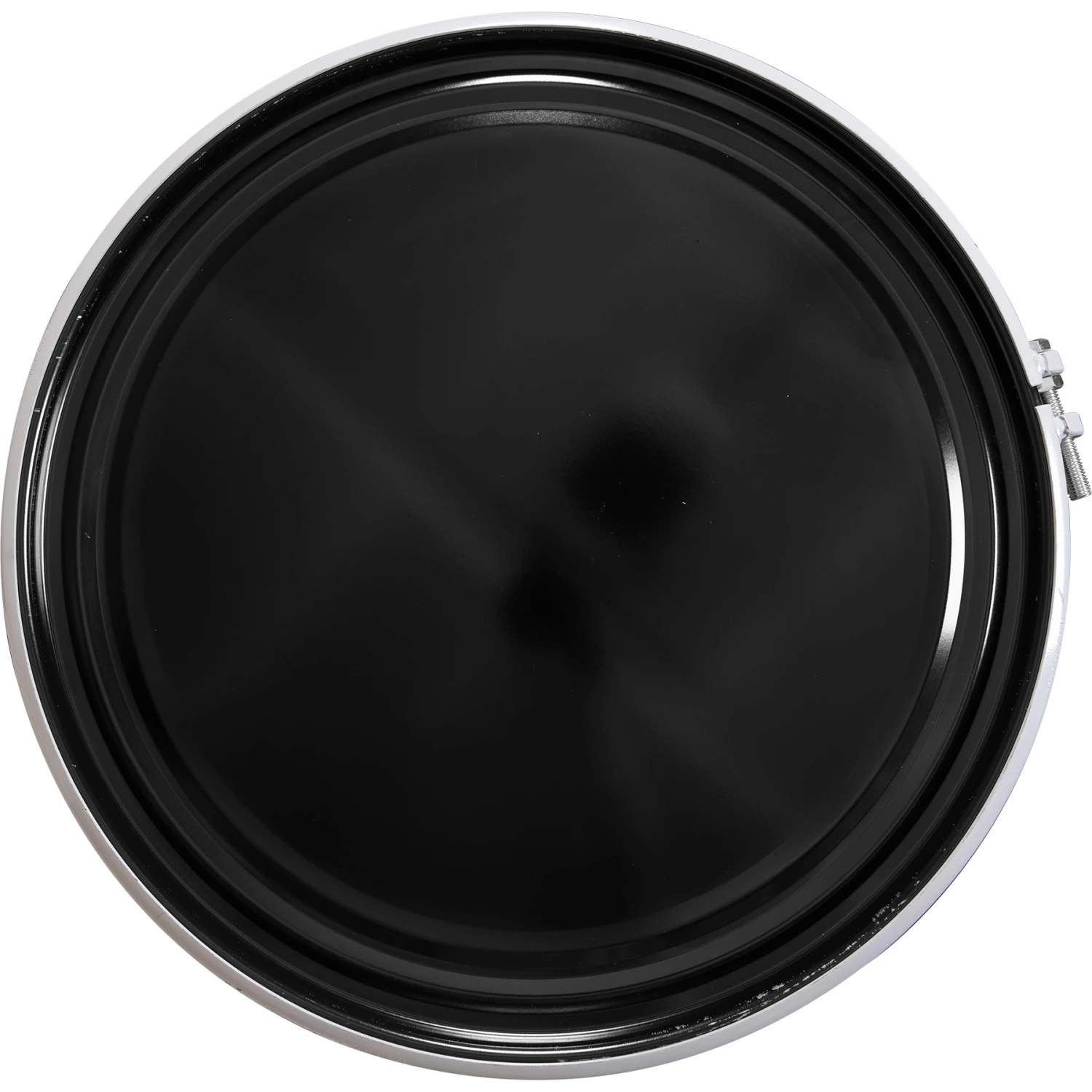 85 Gallon Steel Salvage Drum, UN Rated, L5-X Tan Phenolic Lined, Cover W/Bolt Ring Closure - Image 2