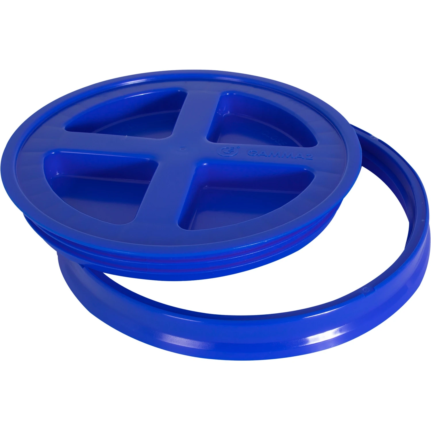 Blue Gamma Seal Lid For 3.5, 5, 6 & 7 Gallon Plastic Pails 7 Blue Gamma Seal Lid For 3.5, 5, 6 & 7 Gallon Plastic Pails - Image 5