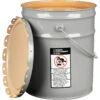 5 Gallon Gray Steel Pail & Cover (24 Gauge) UN Rated, Epoxy Phenolic Lining (S3 Series) 1 5 Gallon Gray Steel Pail & Cover (24 Gauge) UN Rated, Epoxy Phenolic Lining (S3 Series) -Pagagoo Shop five gallon gray steel pail and cover 24 gauge un rated epoxy phenolic lining 26wm5a 1