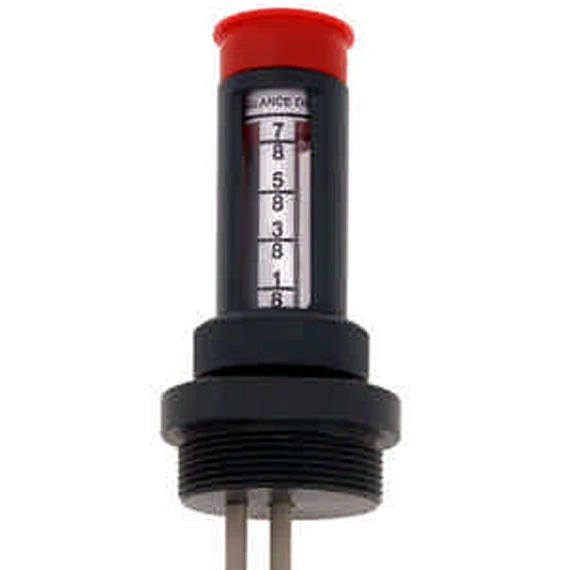 Therma™ Kynar Plastic Liquid Level Gauge For 350 Gallon IBC Tank, 2" NPS, For Chemicals 4 Therma™ Kynar Plastic Liquid Level Gauge For 350 Gallon IBC Tank, 2" NPS, For Chemicals - Image 2