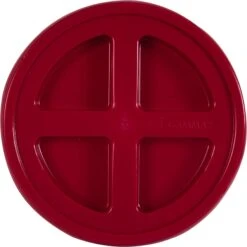 Red Gamma Seal Lid For 3.5, 5, 6 & 7 Gallon Plastic Pails -Pagagoo Shop red gamma seal lid for 3.5 5 6 and 7 gallon plastic pails 56wgs7 2