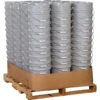Unit Pack (120 Ea.) - 5 Gallon Gray Plastic Pail (90 Mil), W/Metal Handle (P4 Series) -Pagagoo Shop unit pack 120 each 5 gallon gray plastic pail 90 mil with metal handle 57wp5a 3