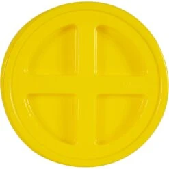 Yellow Gamma Seal Lid For 3.5, 5, 6 & 7 Gallon Plastic Pails -Pagagoo Shop yellow gamma seal lid for 3.5 5 6 and 7 gallon plastic pails 56wgs8 2
