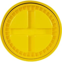 Yellow Gamma Seal Lid For 3.5, 5, 6 & 7 Gallon Plastic Pails -Pagagoo Shop yellow gamma seal lid for 3.5 5 6 and 7 gallon plastic pails 56wgs8 3